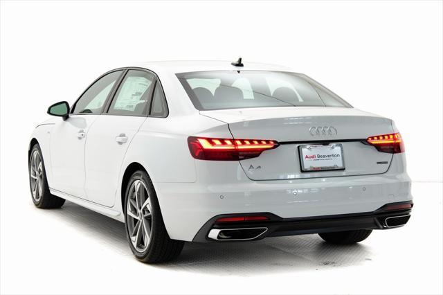 new 2025 Audi A4 car, priced at $51,925