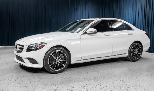 used 2021 Mercedes-Benz C-Class car, priced at $27,991