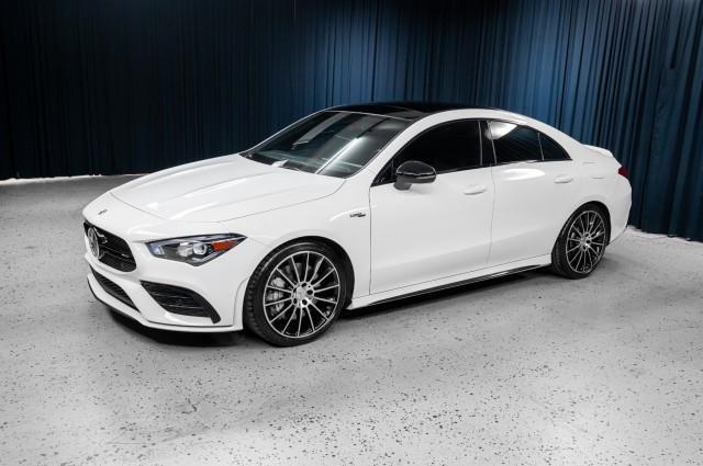 used 2022 Mercedes-Benz AMG CLA 35 car, priced at $36,994