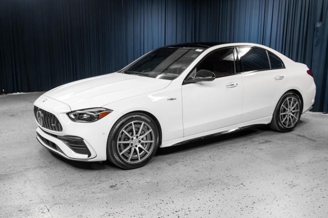 new 2025 Mercedes-Benz AMG C 43 car, priced at $71,625