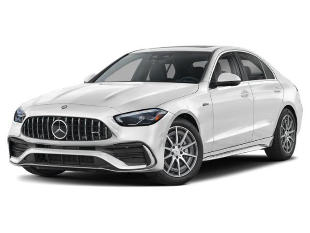 new 2025 Mercedes-Benz AMG C 43 car, priced at $71,625
