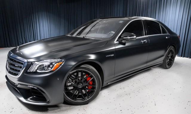 used 2020 Mercedes-Benz AMG S 63 car, priced at $83,991