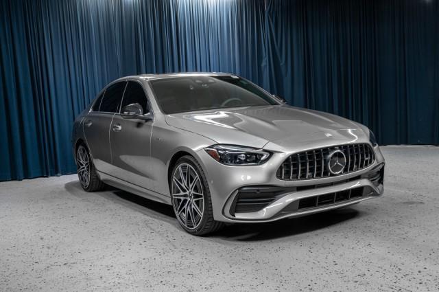 new 2024 Mercedes-Benz AMG C 43 car, priced at $75,685