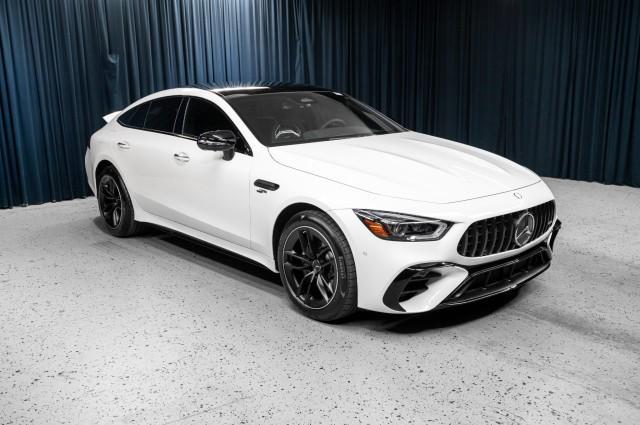new 2025 Mercedes-Benz AMG GT 53 car, priced at $128,325