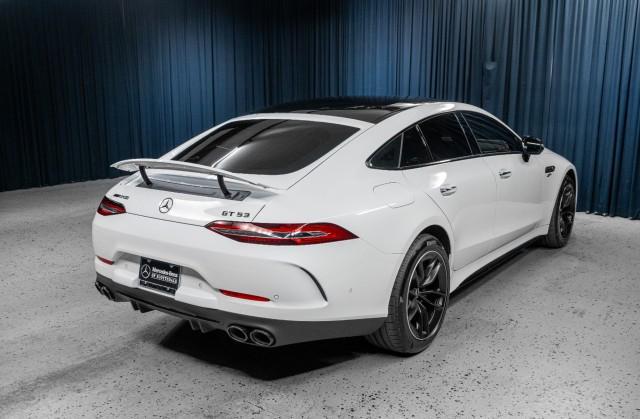 new 2025 Mercedes-Benz AMG GT 53 car, priced at $128,325