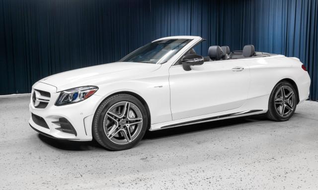 used 2022 Mercedes-Benz AMG C 43 car, priced at $54,991