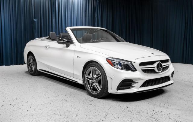 used 2022 Mercedes-Benz AMG C 43 car, priced at $54,991