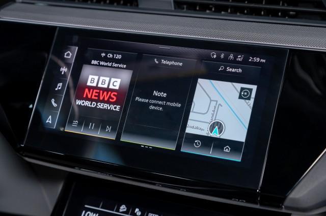 used 2024 Audi Q8 e-tron car, priced at $56,991