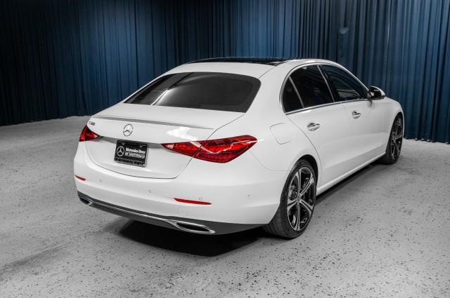 used 2022 Mercedes-Benz C-Class car, priced at $36,991