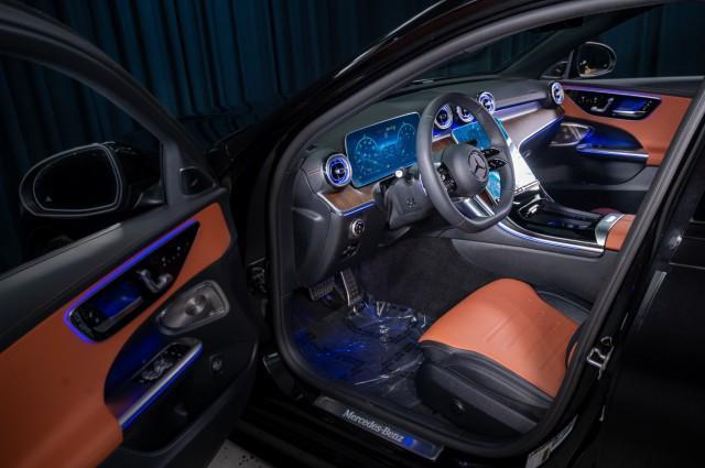 new 2025 Mercedes-Benz C-Class car, priced at $57,555