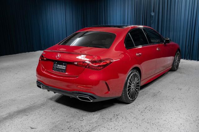 new 2025 Mercedes-Benz C-Class car, priced at $59,555