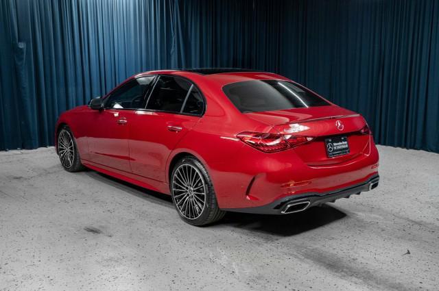 new 2025 Mercedes-Benz C-Class car, priced at $59,555