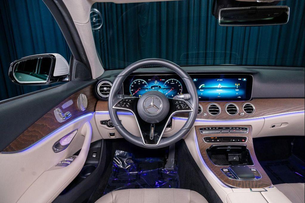 used 2022 Mercedes-Benz E-Class car, priced at $38,991