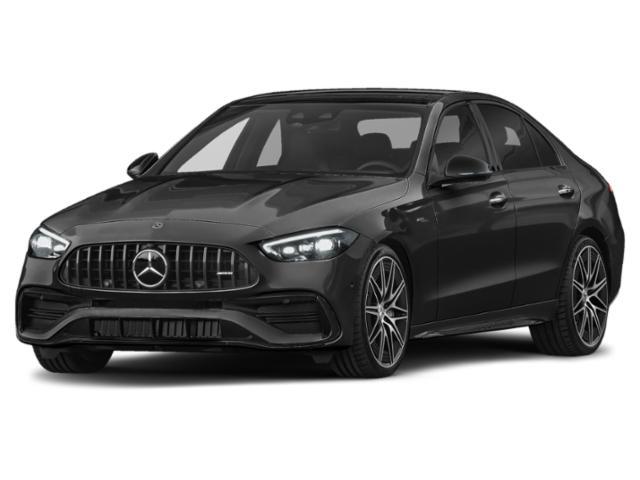 new 2024 Mercedes-Benz AMG C 43 car, priced at $74,960