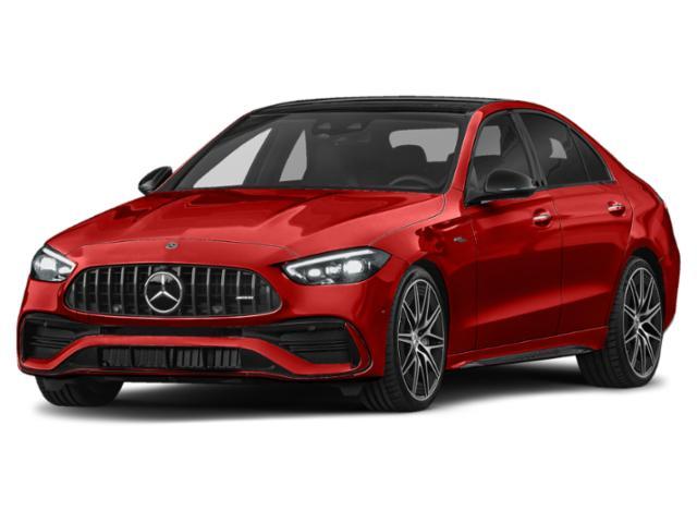 new 2024 Mercedes-Benz AMG C 43 car, priced at $68,220