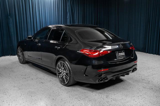 new 2025 Mercedes-Benz AMG C 43 car, priced at $76,525