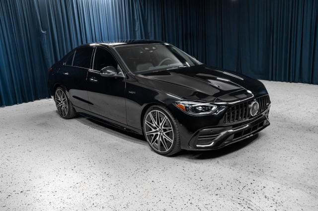 new 2025 Mercedes-Benz AMG C 43 car, priced at $76,525