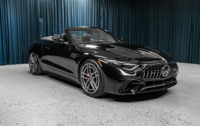 new 2025 Mercedes-Benz AMG SL 55 car, priced at $148,980