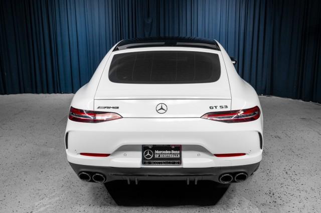 new 2025 Mercedes-Benz AMG GT 53 car, priced at $128,325