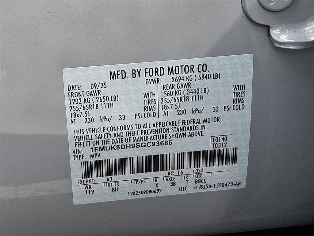 new 2025 Ford Explorer car, priced at $44,145
