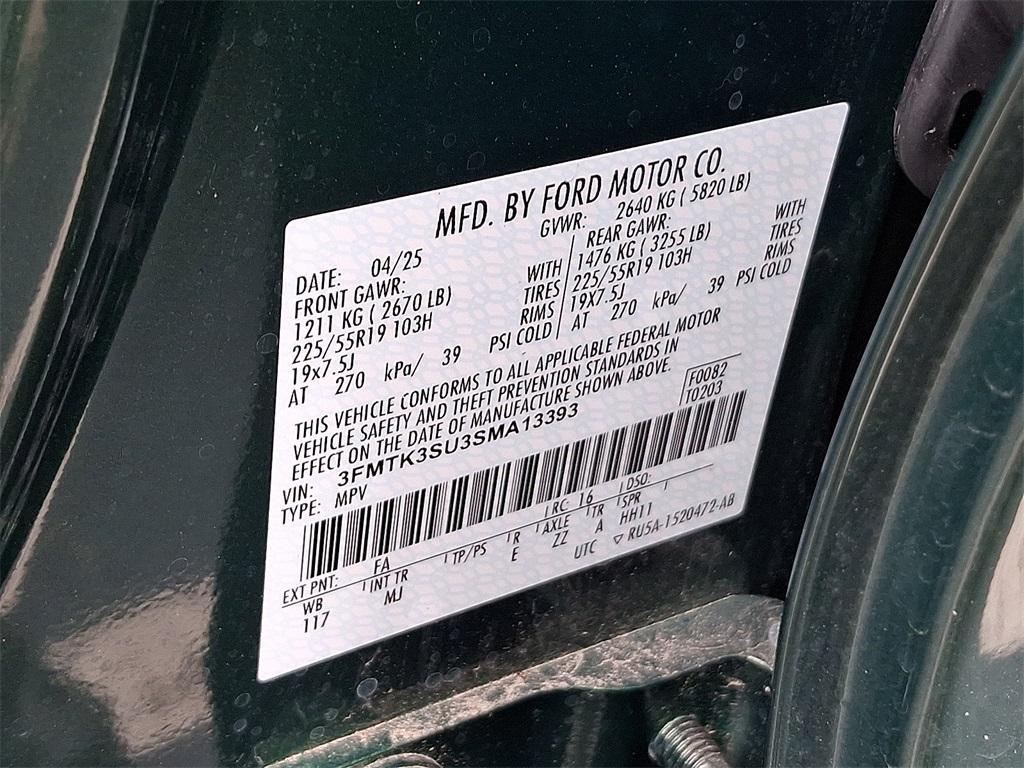 new 2025 Ford Mustang Mach-E car, priced at $54,680