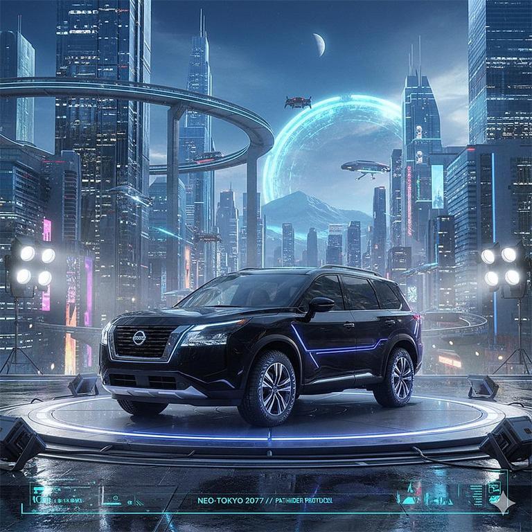 used 2022 Nissan Pathfinder car, priced at $26,695