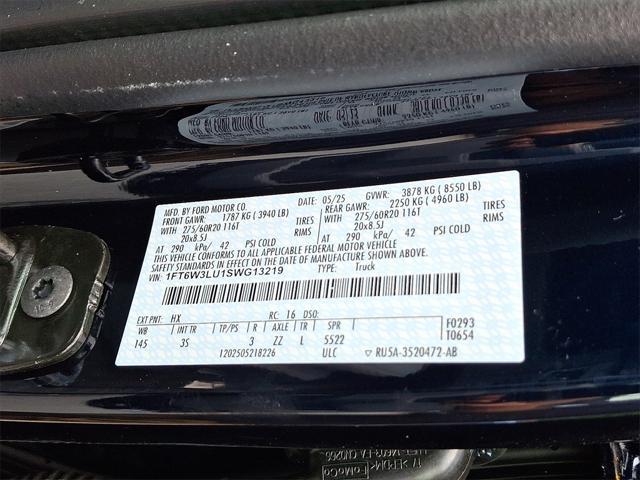 new 2025 Ford F-150 Lightning car, priced at $72,595