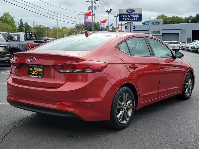 used 2018 Hyundai Elantra car, priced at $12,999