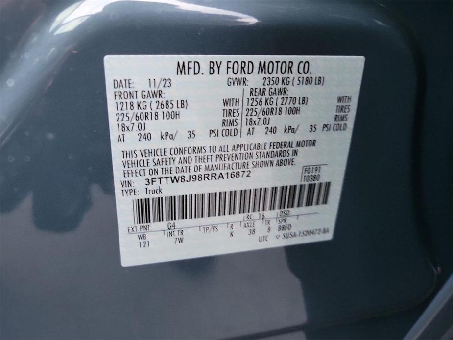 new 2024 Ford Maverick car, priced at $37,110
