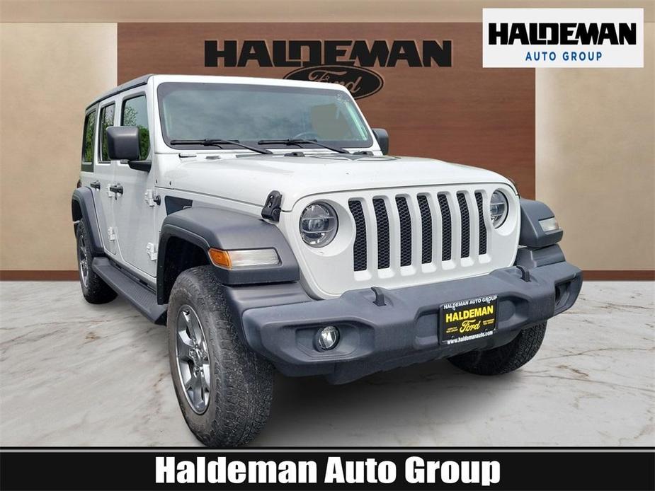 used 2020 Jeep Wrangler Unlimited car, priced at $34,488