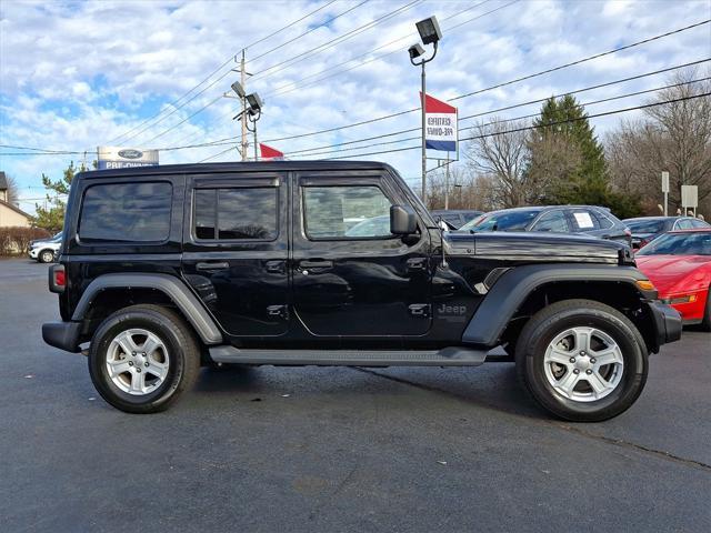 used 2021 Jeep Wrangler Unlimited car, priced at $30,750