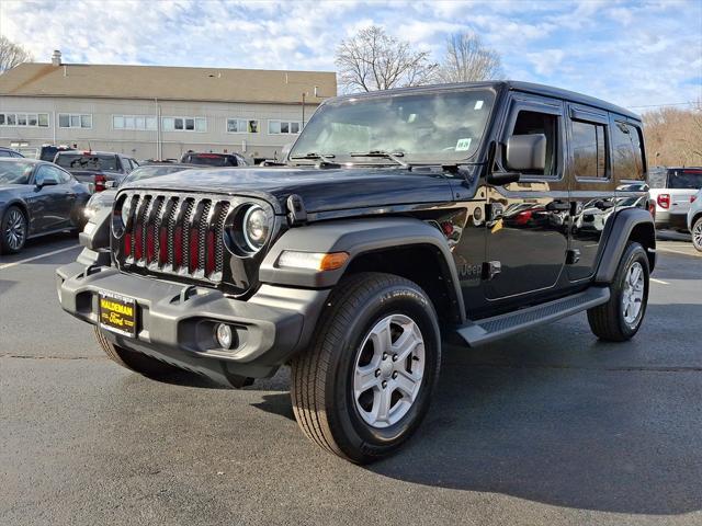 used 2021 Jeep Wrangler Unlimited car, priced at $30,750