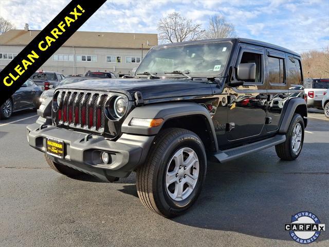 used 2021 Jeep Wrangler Unlimited car, priced at $30,500