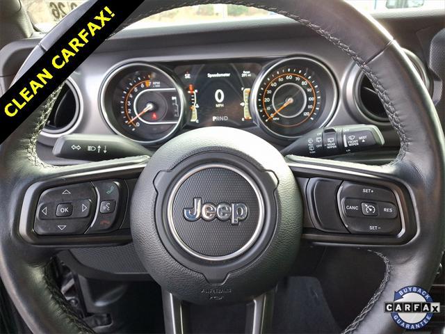 used 2021 Jeep Wrangler Unlimited car, priced at $30,500