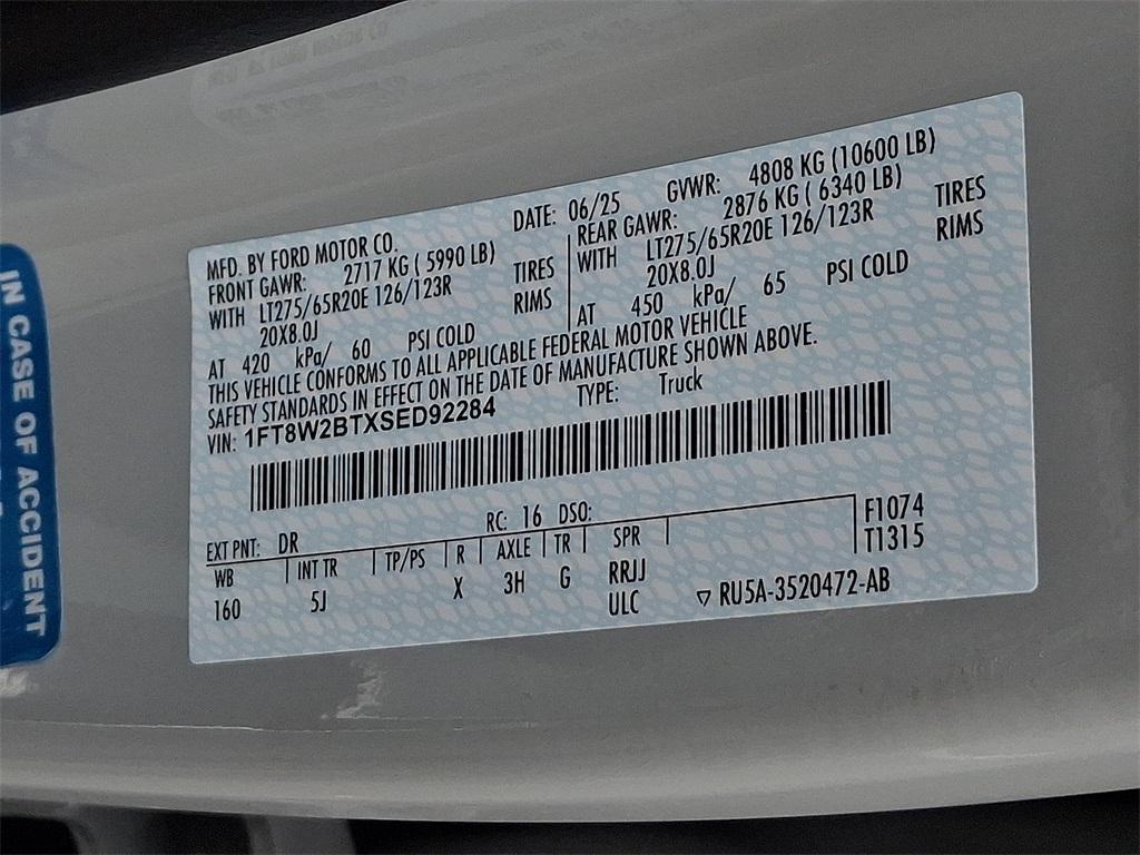 new 2025 Ford F-250 car, priced at $81,465