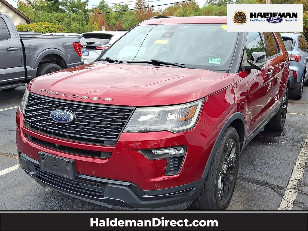 used 2018 Ford Explorer car, priced at $21,250