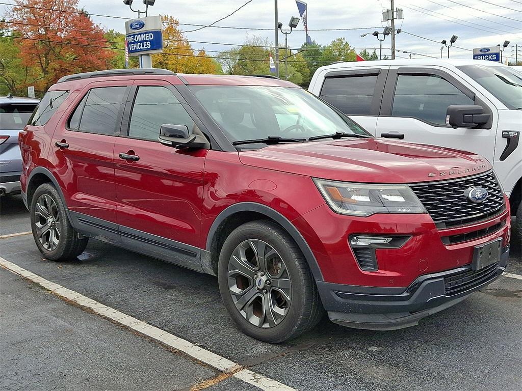 used 2018 Ford Explorer car, priced at $21,250