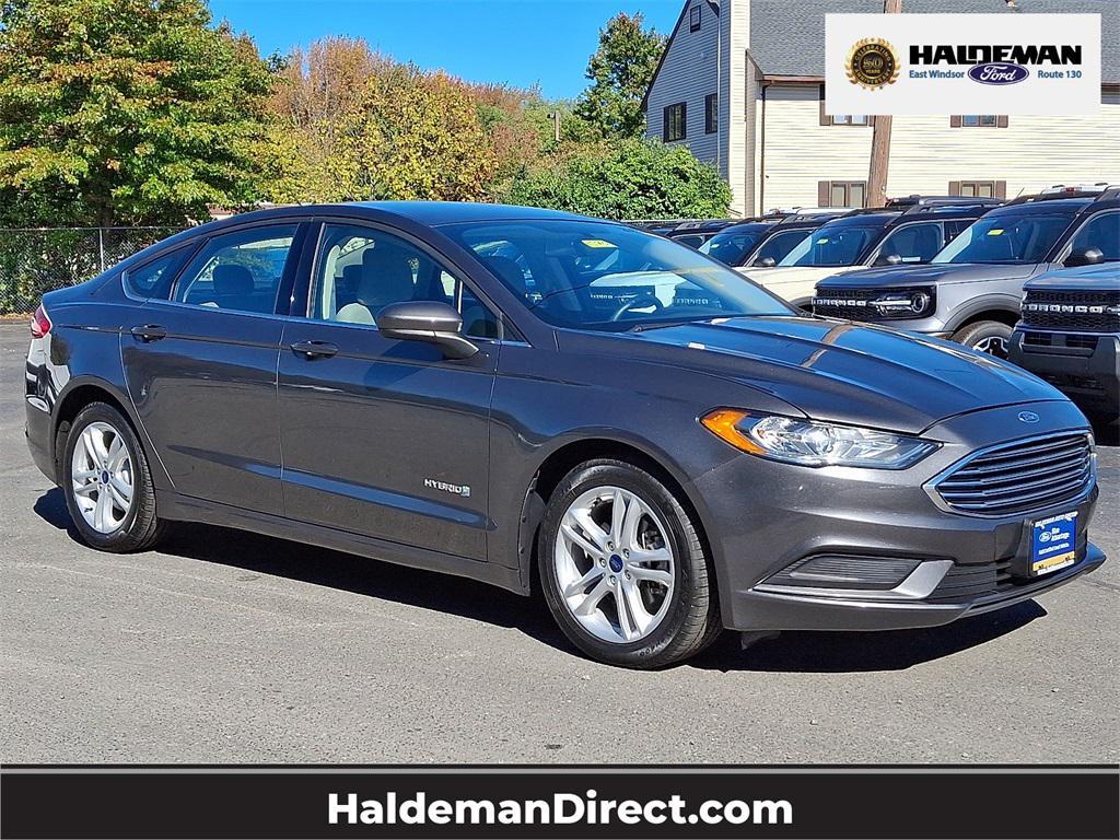 used 2018 Ford Fusion Hybrid car, priced at $15,225
