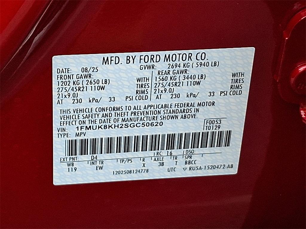 new 2025 Ford Explorer car, priced at $53,770