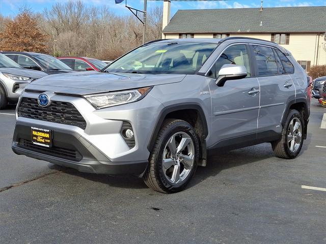 used 2021 Toyota RAV4 Hybrid car, priced at $27,500