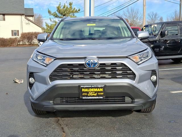 used 2021 Toyota RAV4 Hybrid car, priced at $27,500