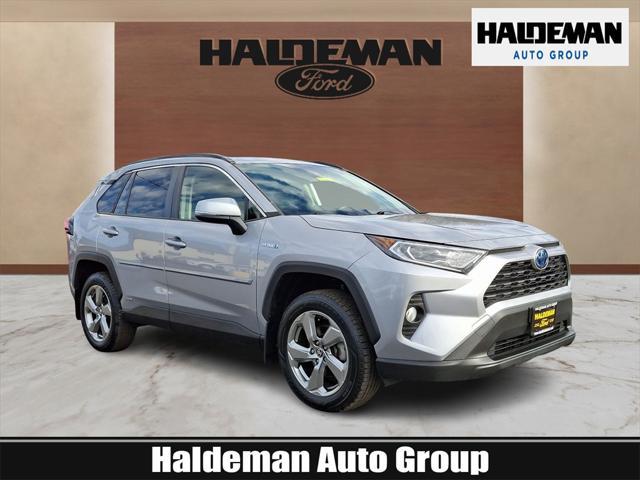 used 2021 Toyota RAV4 Hybrid car, priced at $27,500