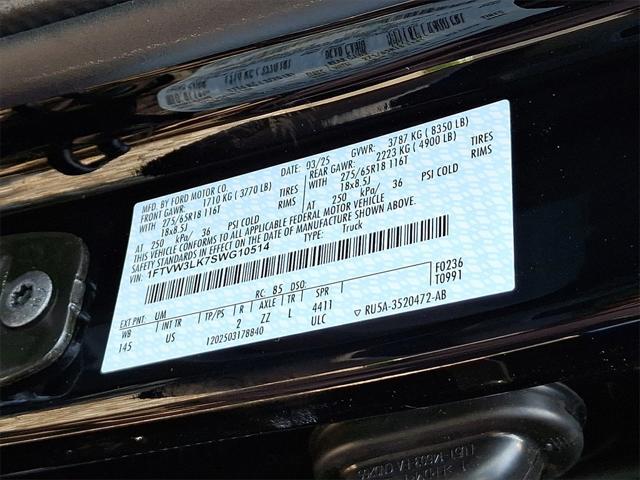 new 2025 Ford F-150 Lightning car, priced at $66,560