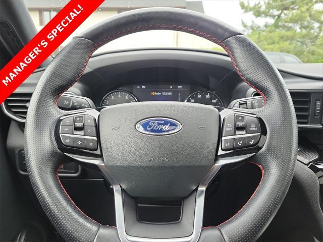 used 2022 Ford Explorer car, priced at $32,300