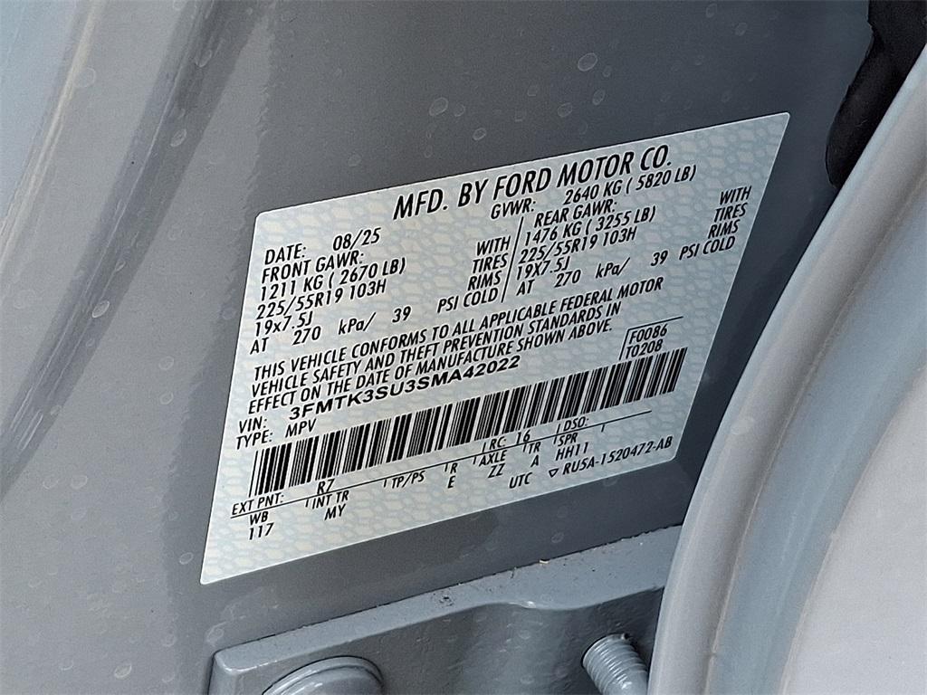 new 2025 Ford Mustang Mach-E car, priced at $54,705