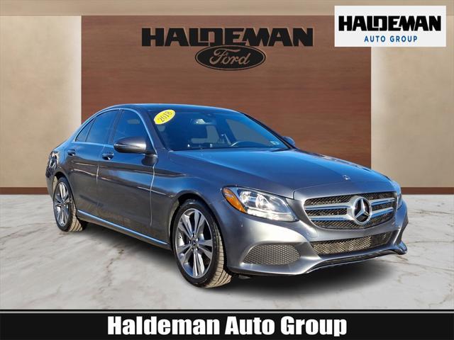 used 2018 Mercedes-Benz C-Class car, priced at $19,995