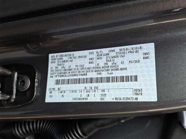 new 2025 Ford F-150 Lightning car, priced at $73,695