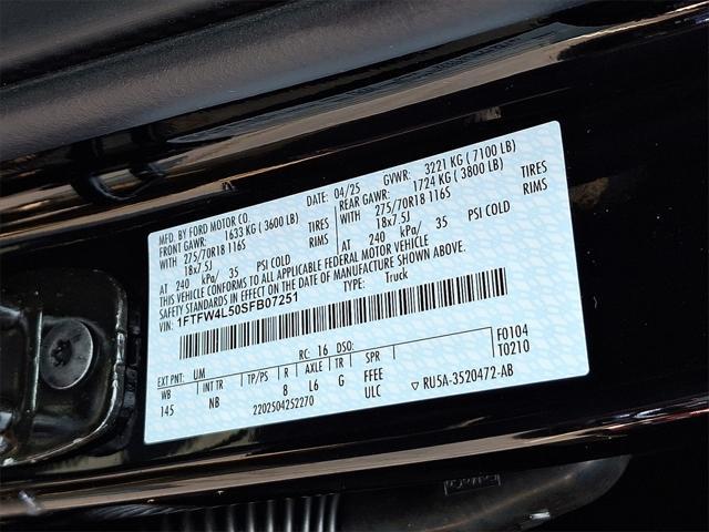 new 2025 Ford F-150 car, priced at $80,710
