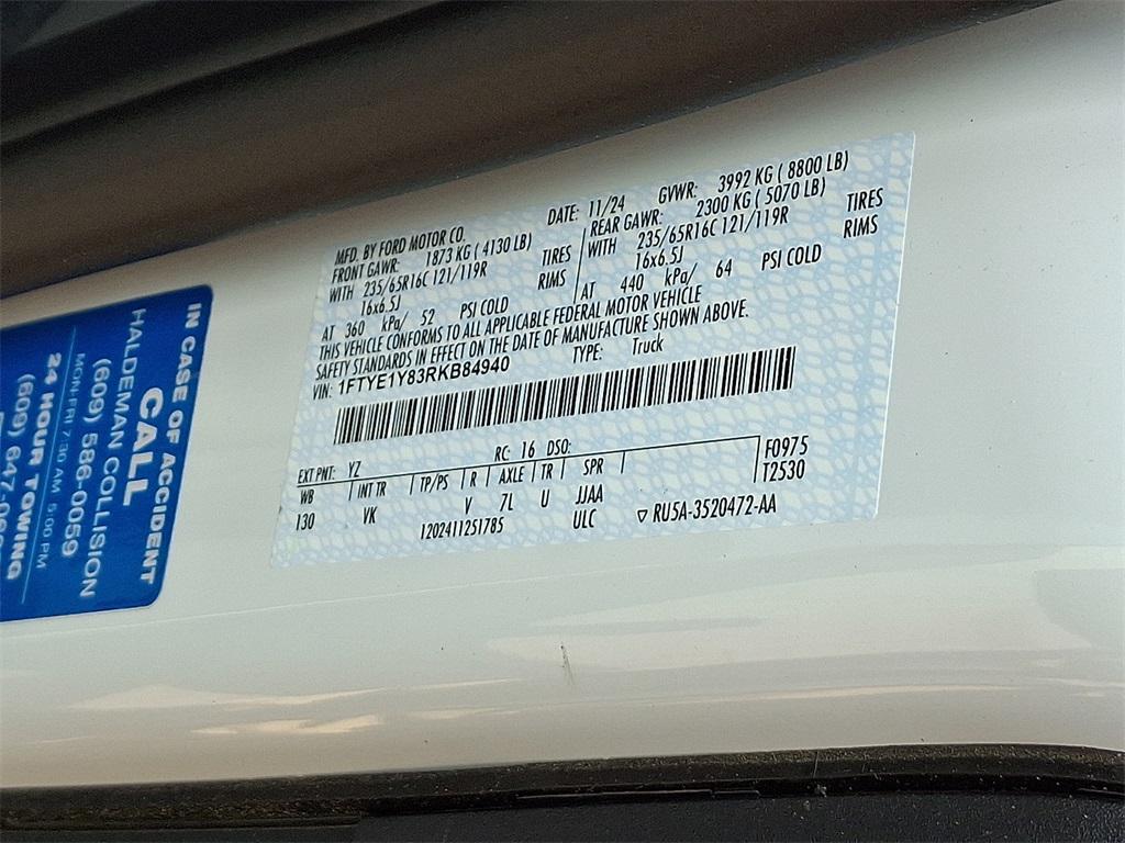 new 2024 Ford Transit-150 car, priced at $50,100