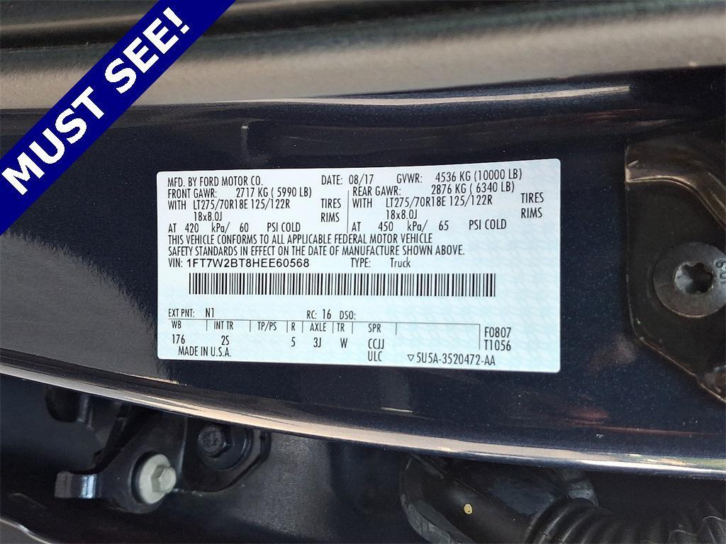 used 2017 Ford F-250 car, priced at $47,995